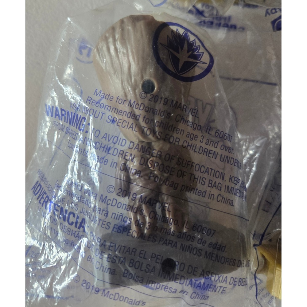 Marvel Avengers McDonalds Happy Meal Toys Lot 9 Sealed Iron Man Groot 2019 - Picture 12 of 16